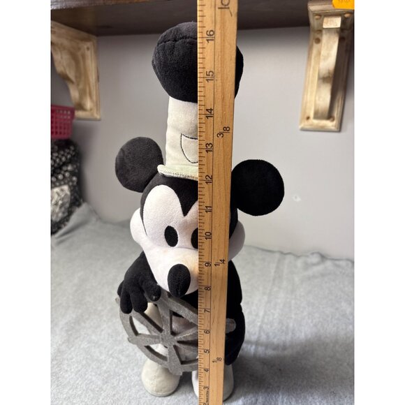 Disney Mickey Mouse 90th Anniversary Steamboat Willie 16" Singing & Moving - Picture 10 of 13